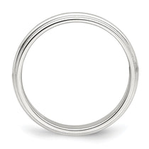 Sterling Silver 3mm Half Round Milgrain