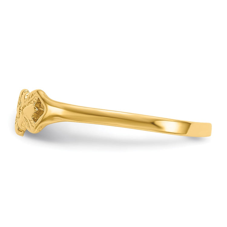 14K Flower Size 5 Baby / Childs Ring