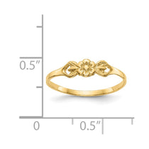 14K Flower Size 5 Baby / Childs Ring