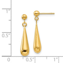 14k Madi K Teardrop Dangle Post Earrings