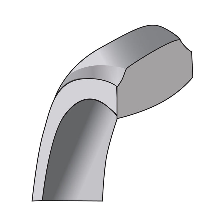 Sterling Silver 3mm Beveled Edge