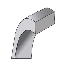 10k White Gold 2mm Lightweight Flat Wedding Band