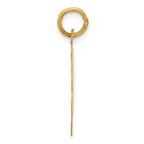 14K A DATE TO REMEMBER 18mm Engravable Disc Charm