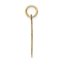 14k The Kids Small Boy with Overalls Engravable Love Charm
