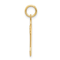 14k The Kids Small Boy with Hat Engravable Joy Charm